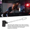 T Bar Row Platform with Chain Carabineer Clips Core Muscles