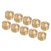 10pcs Brass Misting Nozzles Fog Sprinkler Head for Factory Site