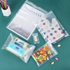200 Pcs 1.5" x 1.5" Thick Small Clear Zip Seal