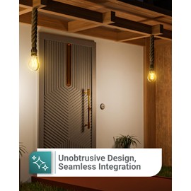 Sunco Lighting 6 Pack 9W=60W A19 Dusk to Dawn Outdoor LED Light Bulbs, CRI90 3000K Warm White, 850 Lumens, E26 Medium Base, Photocell Sensor Ambient Decorative Classic Edison Vintage Bulbs, Bright UL