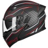 ILM Motorcycle Dual Visor Flip up Modular Full Face Helmet