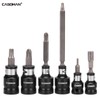 CASOMAN Bit Socket Adapter Set -1/4" *3/8" Dr. 1/4"*1/2" Dr.,
