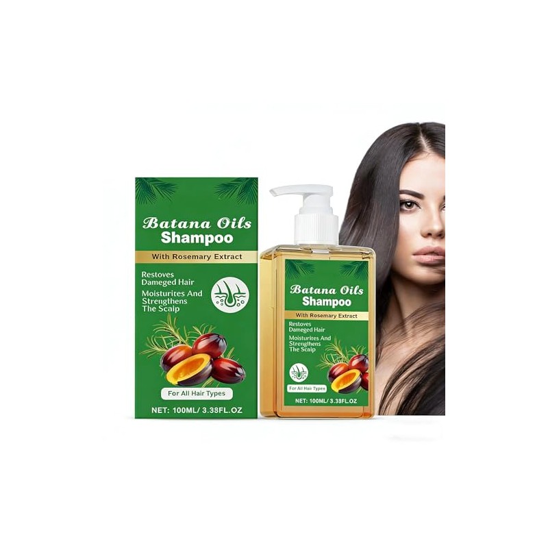 Champú Batana con Romero 100mL - Fortalece Raíces, Controla Aceite