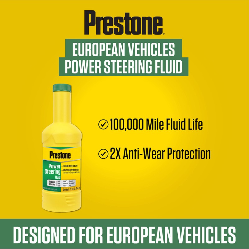 Prestone AS268 Power Steering Fluid for European Vehicles - 12