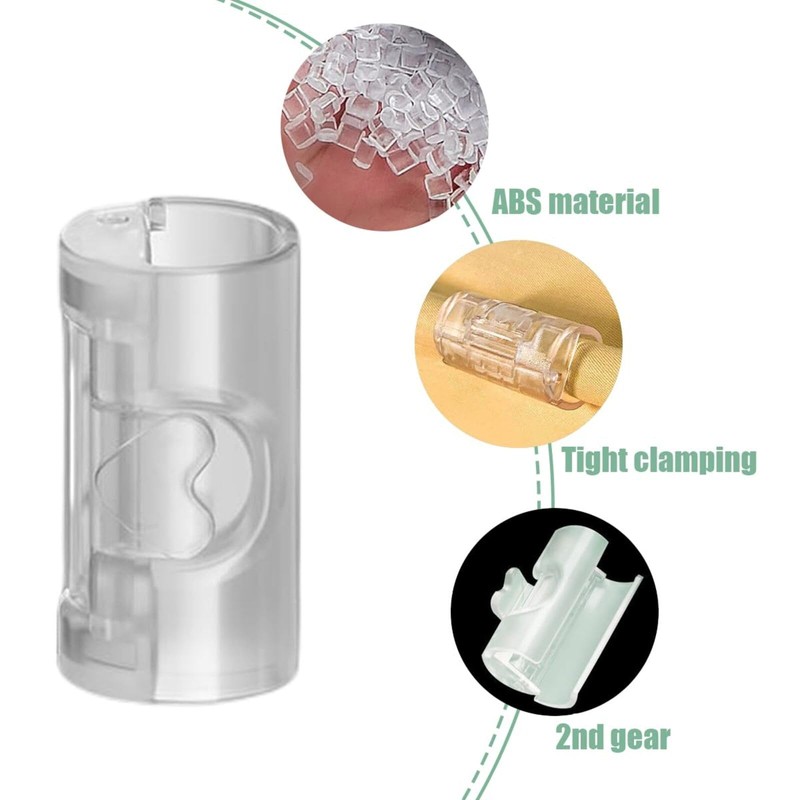 Bed Sheet Clips,10PCS Cylindrical Non-slip Plastic Bed Sheet Grippers, No