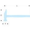 Facom 860H. 26-26 millimetres guarnecer Round-Head Hammer