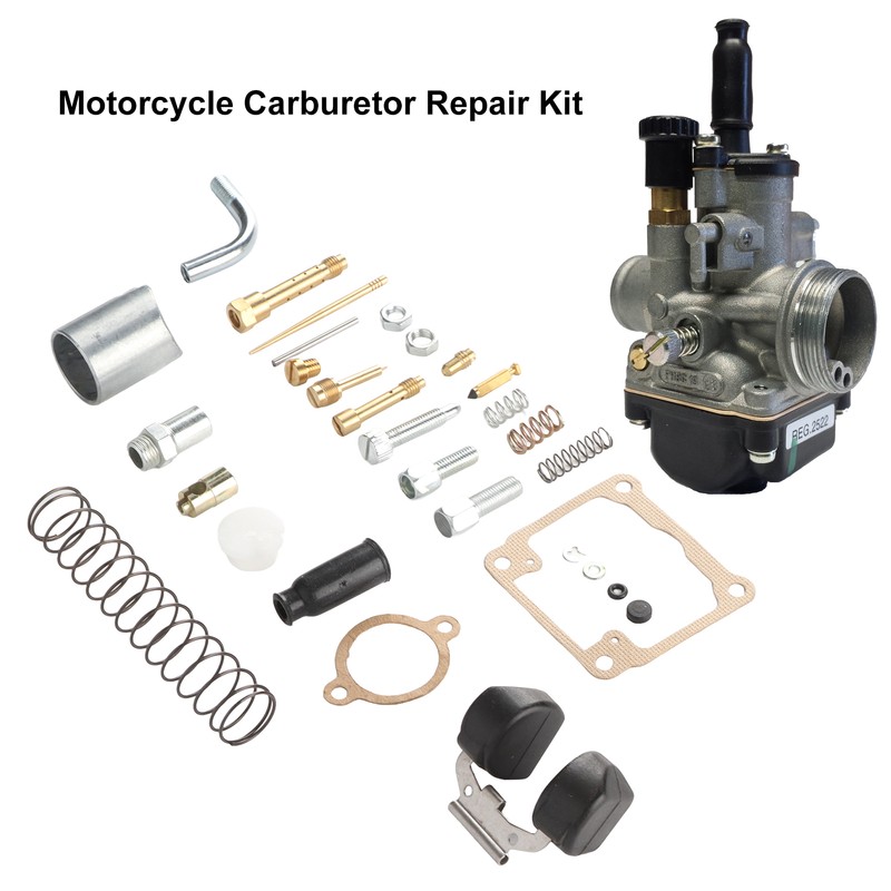 Motorcycle Carburetor Repair Kit Carb Rebuild Set for Dellorto PHBG