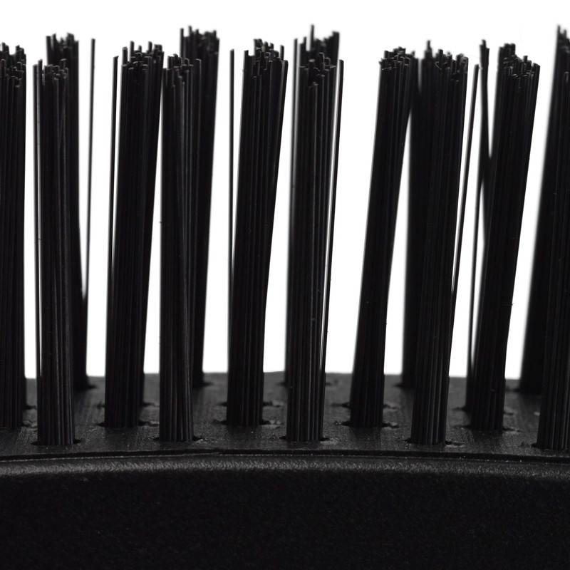 Relaxdays Wire Brush 7-Piece Set, 2 Stainless Steel, Nylon &