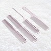 Professional Aluminum Hair Combs Set: Long Cutting, Short Styling, Handle,