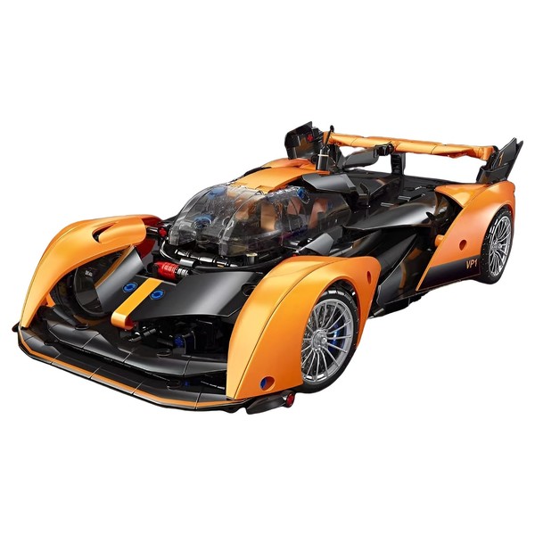 Super Car Building Blocks Kit, 817 Pieces, Solus GT Sports