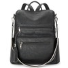Telena Backpack for Women Vegan Leather Backpack Large Travel Backpack,