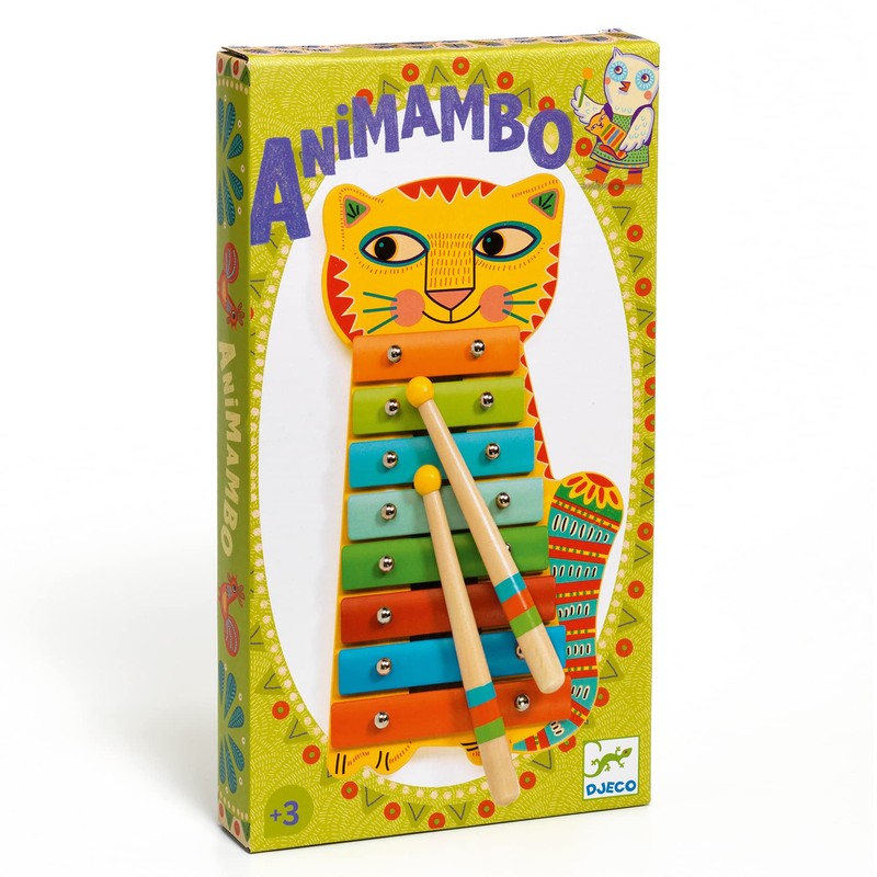 Djeco Animambo Metallophone Xylophone Musical Toy