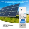 1P DC Miniature Circuit Breaker 100A Isolator for Solar PV