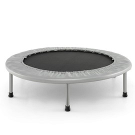Giantex 38" Folding Mini Trampoline, Portable Recreational Fitness Trampoline for Adults, Kids, Max Load 330lbs, Foldable Indoor Exercise Trampoline Rebounder