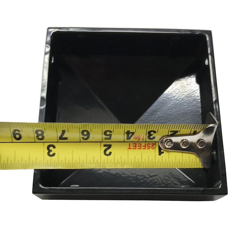 3" x 3" Aluminium Pyramid Post Cap for Metal Posts