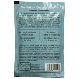 Cellular Detox Bath Counter Display 3 oz pkt - Abra Therapeutics