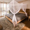 Outdoor space – large mosquito net for double beds, 200 x 220