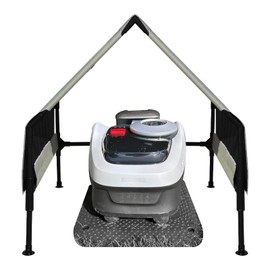 Robot Mower Garage, Wire Free Robot Lawn Mower Cover, Durable Water-Proof and Ultraviolet-Proof Polyester Oxford, 32 "x28x24, Suitable for All Types of Remote Control Lawn Mower. (Large Size