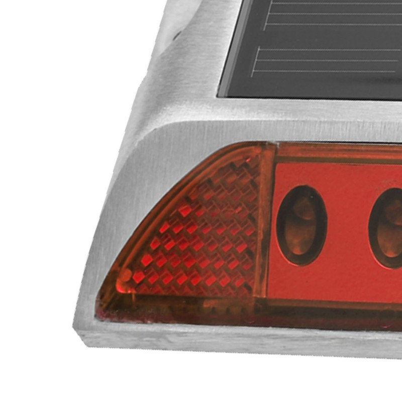 LED Solar Power Ground Marker Lights Waterproof Outdoor Driveway Road