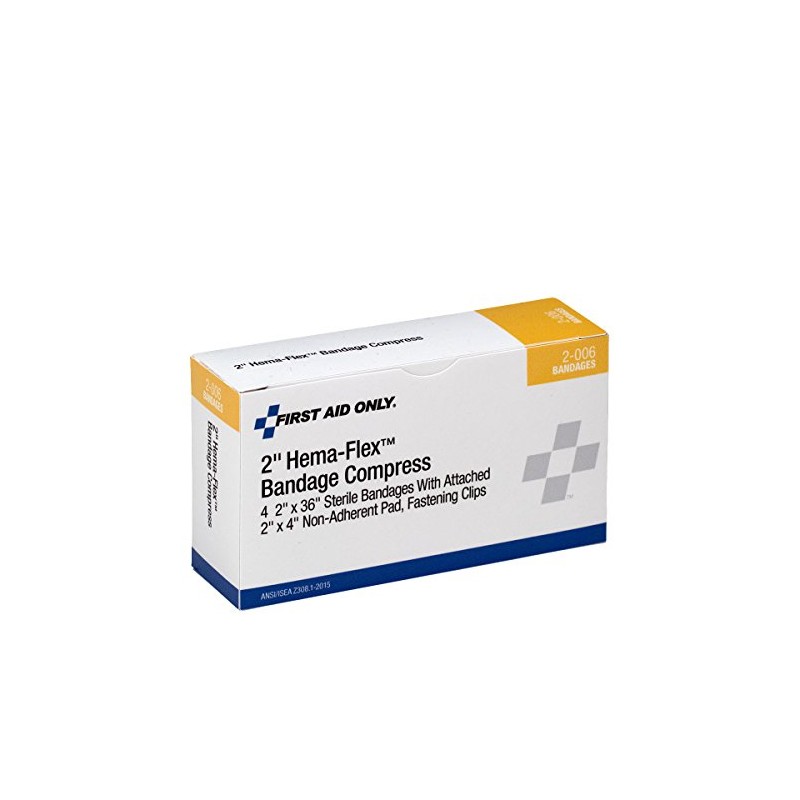 First Aid Only 2-006 Hema-Flex Bandage Compress, 36 Length x