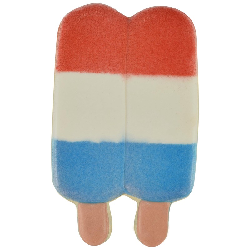 R&M Twin Pop cookie cutter, Popsicle Cookie Cutter, 3.75" -