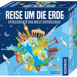Kosmos 692773 - Journey Around the Earth, Playfully Discover the World, Geography Game, from 8 Years