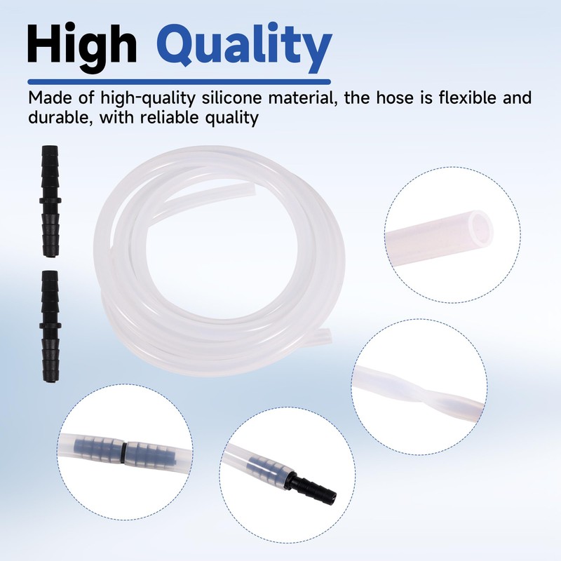 6.7ft Drain Hose Extension for Nugget for Opal Ice Maker
