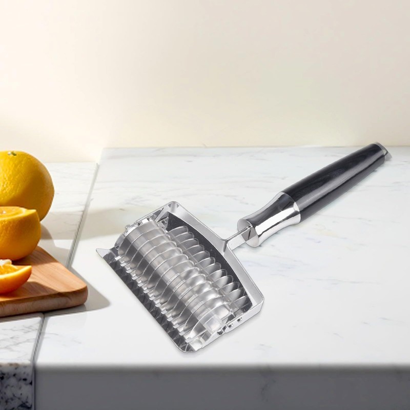 High Grade Stainless Steel Noodle Lattice Roller Docker Dough Cutters