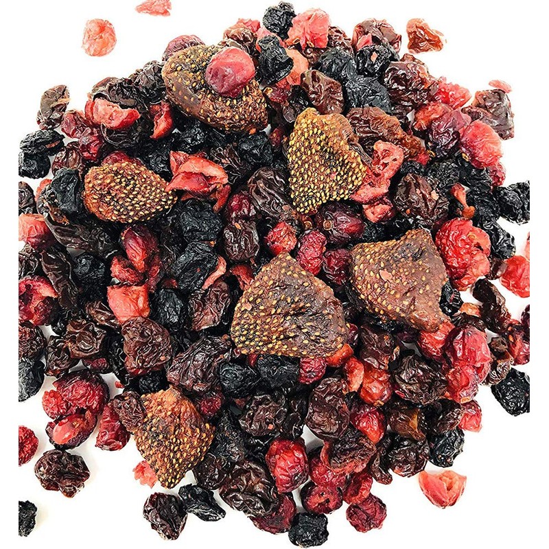SweetGourmet Premium Dried Mixed Berries | Cherries, Cranberries, Blueberries, Strawberries