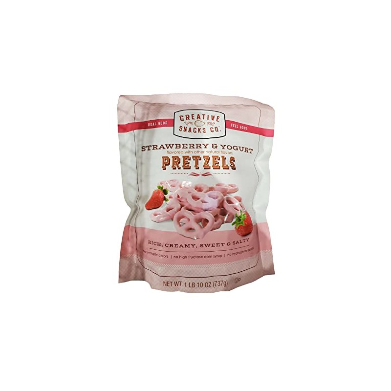 Creative Snacks Strawberry Pretzels (26 Oz, 1.625 LBS)