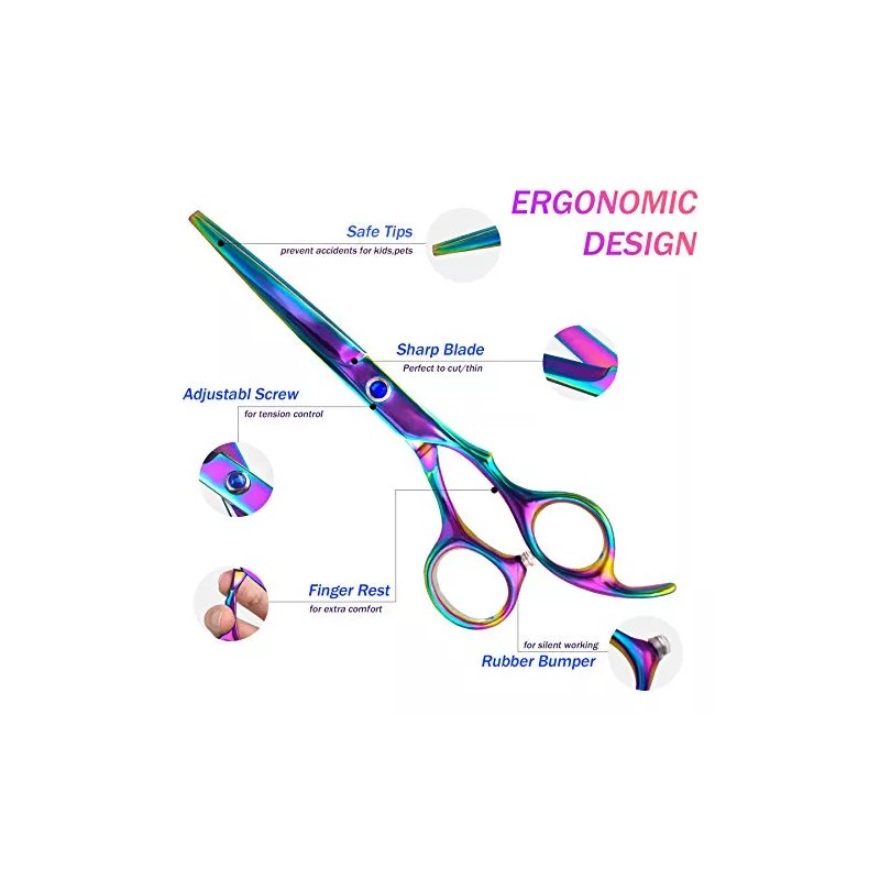 Ligicky Kit De Tijeras Para Cortar El Pelo Ligicky Professional