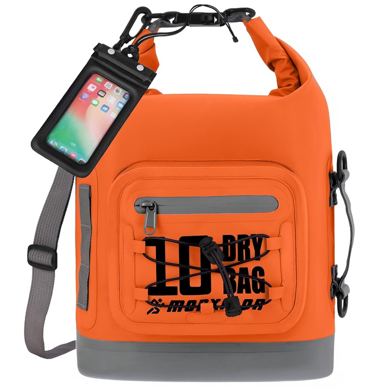 MORXPLOR Bolsa Seca Impermeable, Mochila Seca Enrollable de 5L/10L/20L/30L/40L/55L con
