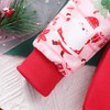 RETSUGO Toddler Girls Christmas Outfits 2 Piece Xmas Long Sleeve