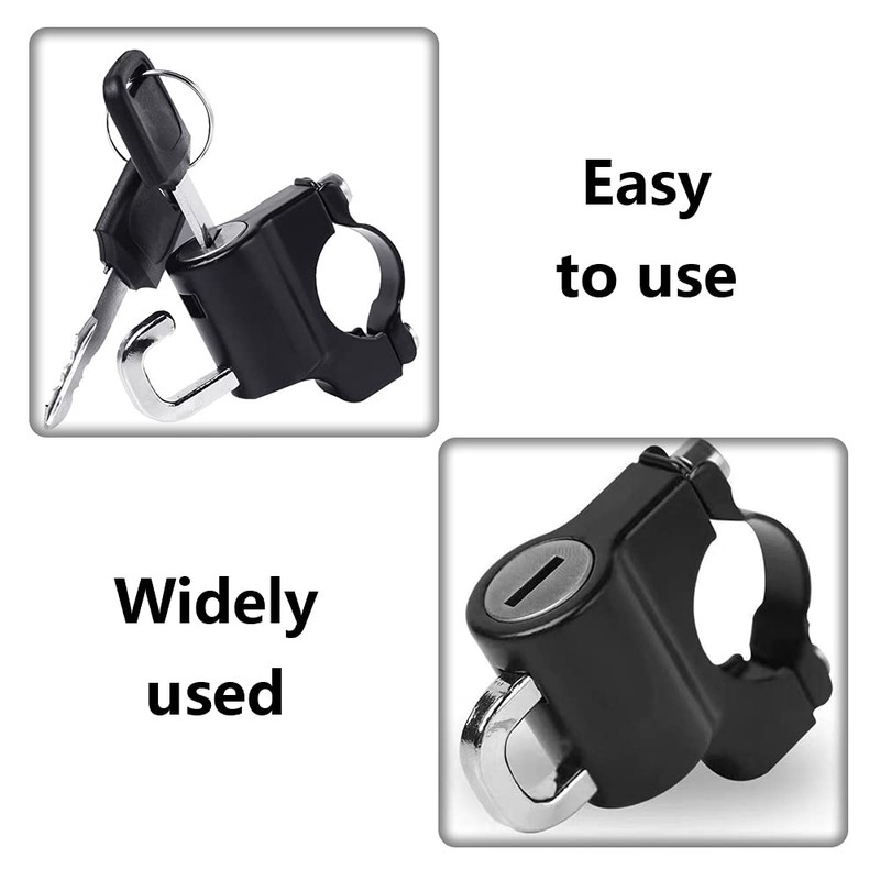 Motorcycle Handlebars Padlock Motorcycle Helmet Lock Universal Motorcycle Helmet Security
