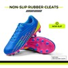 FEETHING Kids Soccer Cleats for Boys/Girls Youth Lightweight Football Shoes