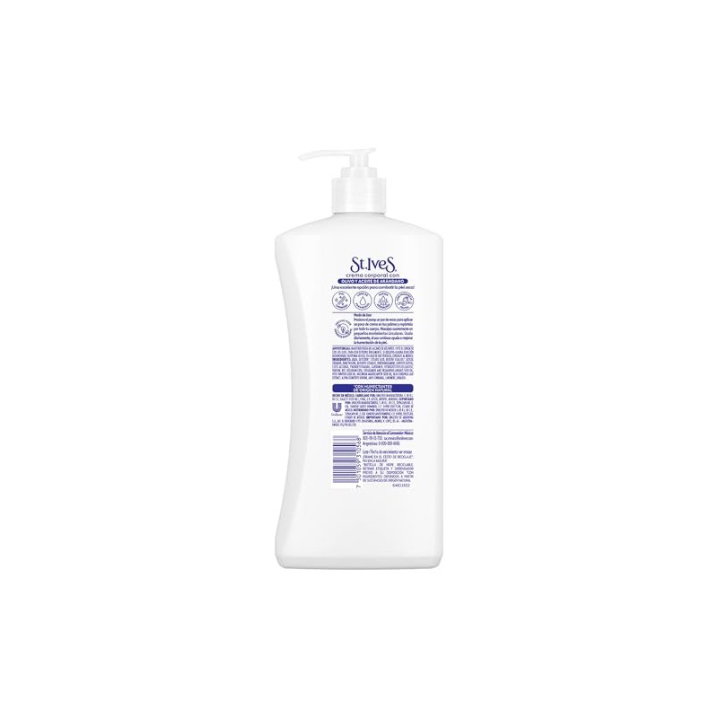 Crema Corporal ST.IVES Olivo y Aceite de Arndano 532 ml