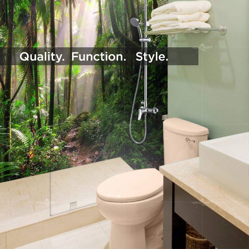 Highcraft B4TSPE Elongated Plastic Toilet Seat Slow Close ∙ Easy