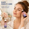 LFuTPm Organic Castor Oil Roll On with Rose Quartz, Hexane