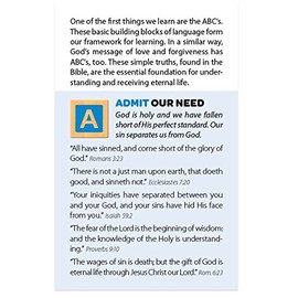 God's ABC's (Gospel Tract - Packet of 100 - KJV)