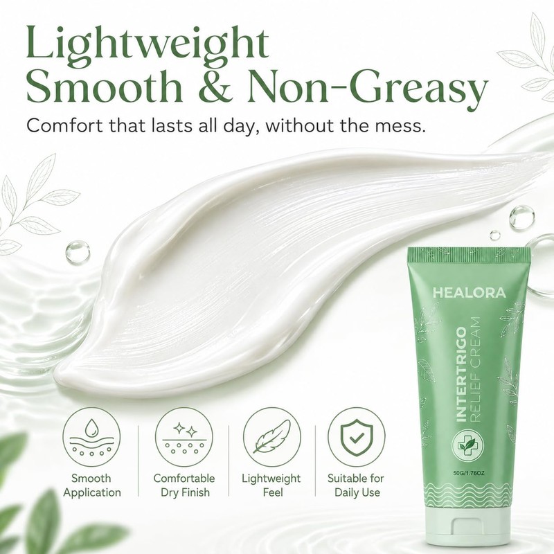Bellenzaire Healora Intertrigo Cream 2 Pack - Skin Fold Care