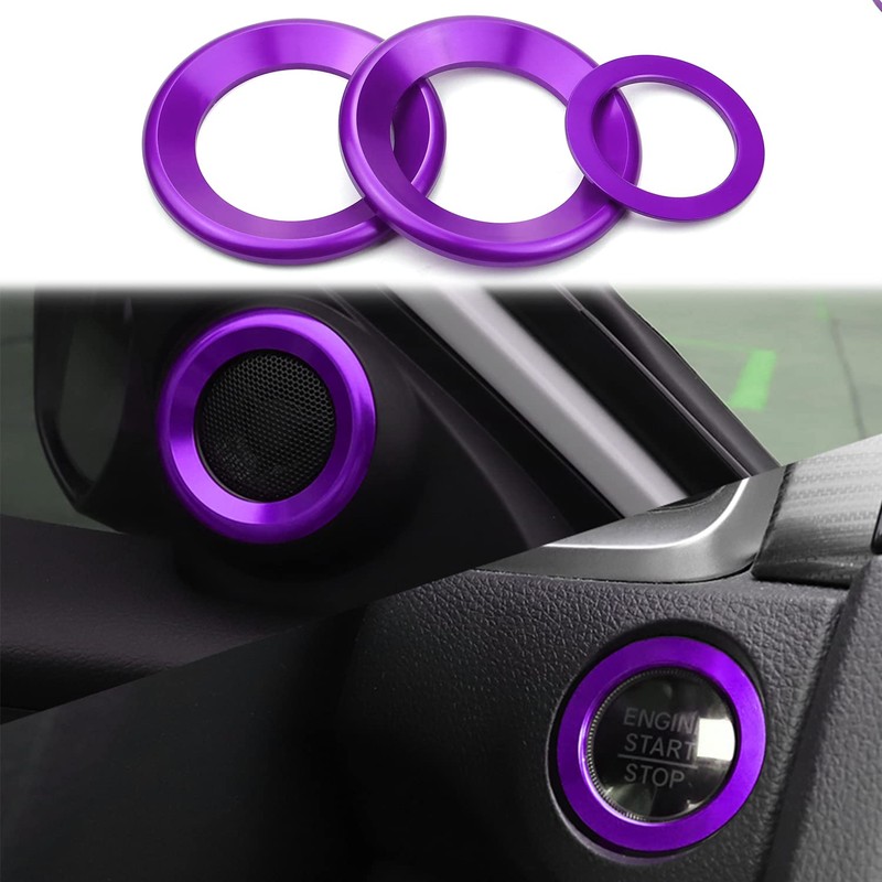 Kujunpao for Honda Civic Accessories Auto Sync Climate Menu Knob