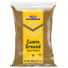 Rani Cumin (Jeera) Powder Spice 3.5oz (100g) ~ All Natural | Vegan | Gluten Friendly | NON-GMO | Kosher | Indian Origin