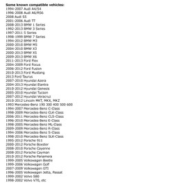 iJDMTOY 3-SMD Xenon White Error Free 6418 C5W Replacement Bulbs Compatible With European Cars License Plate Lights