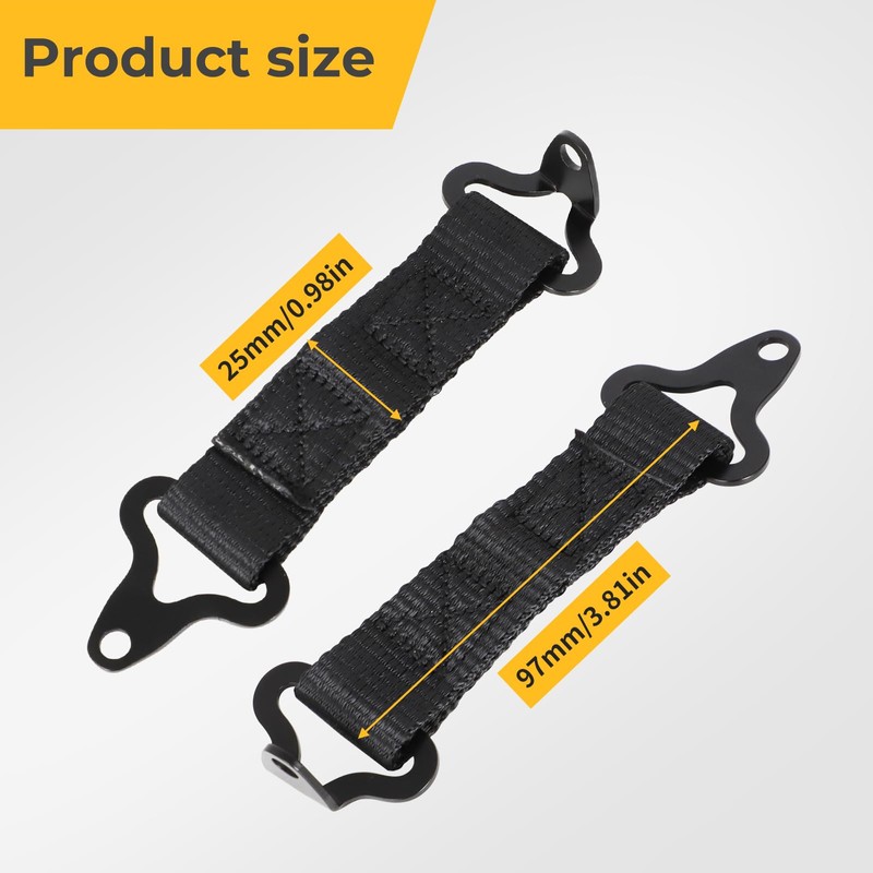 Motorparty Door Limiting Straps for Can Am Maverick X3 2017-2022