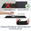 Home Bar Mat, No Strong Plastic Odor, Non-Slip Spill Mat,