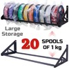 EROTASH 2 Pack 3D Printer Filament Storage Rack, Filament Rack