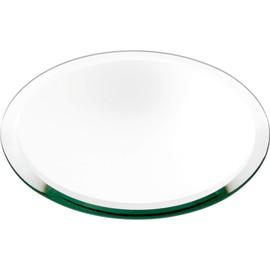 Plymor Round 5mm Beveled Glass Mirror, 8 inch x 8 inch (Pack of 3)