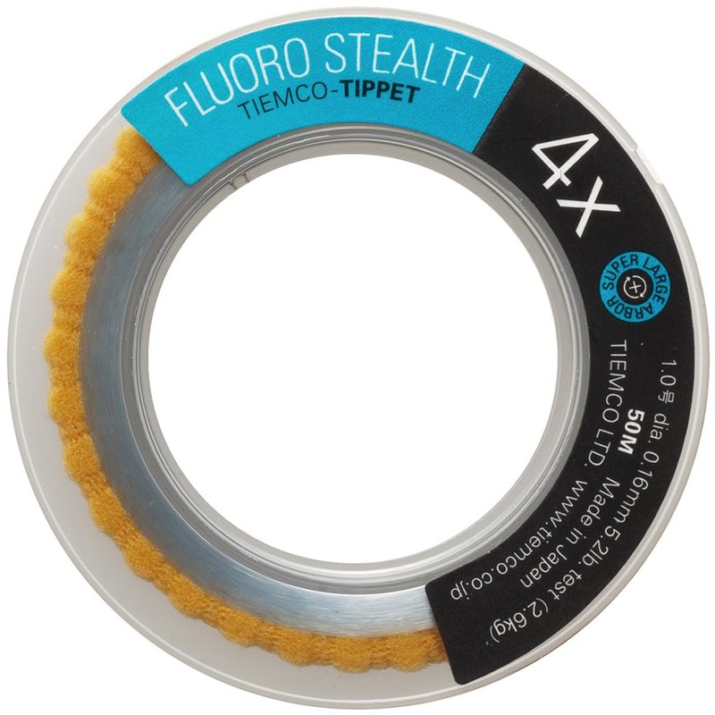 TIEMCO Fluoro-Stealth Tippet 4x50m