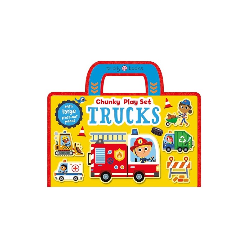 Chunky Play Set: Trucks: With large press-out pieces