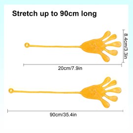 JSMTKJ 50 x Children's Colourful Gossip Hand Party Bags Clapping Hands Children's Birthday Small Gift Party Bag